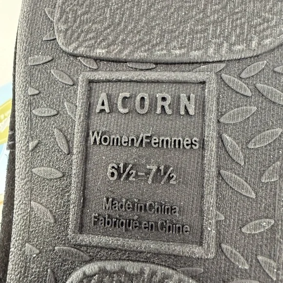 Acorn Multicolor Knit Slippers with Cloud Cushion - Picture 6 of 7